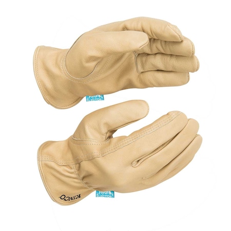 Kinco Cowhide Leather, Tan, XL 1 PR 398P-XL